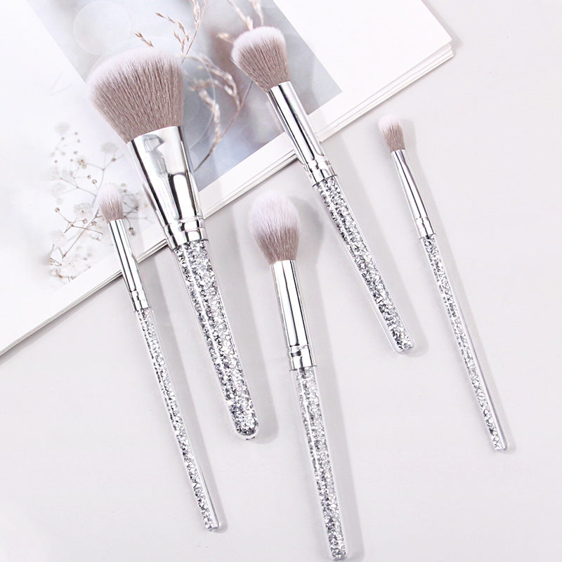 Diamond Handle Makeup Brush Set