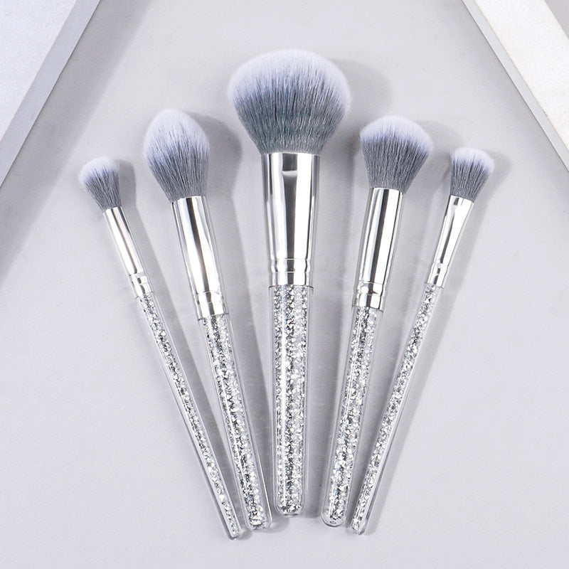 Diamond Handle Makeup Brush Set