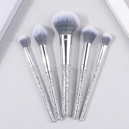 Diamond Handle Makeup Brush Set