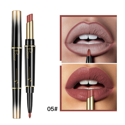 Matte Double-headed Lipstick and Lip Liner