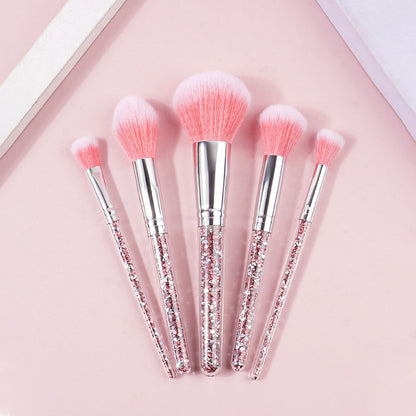 Diamond Handle Makeup Brush Set