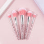 Diamond Handle Makeup Brush Set