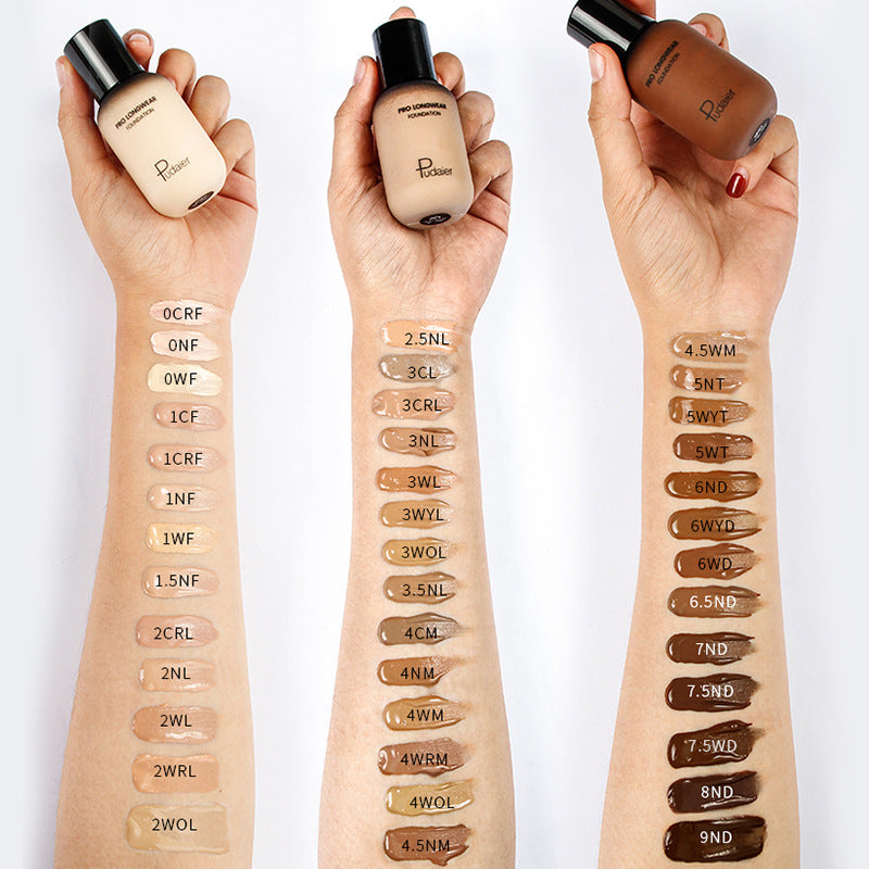 Long-Lasting Natural Liquid Foundation for Smooth Skin