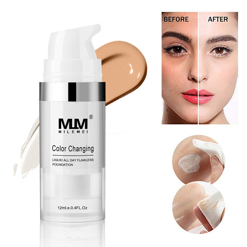 Colour Changing Foundation for Flawless Skin
