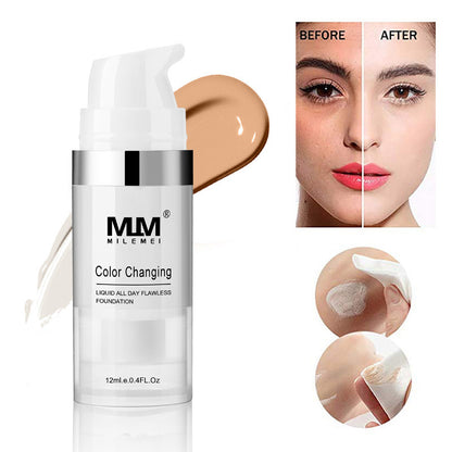Colour Changing Foundation for Flawless Skin