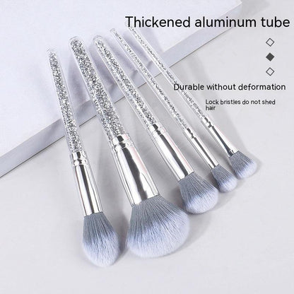 Diamond Handle Makeup Brush Set