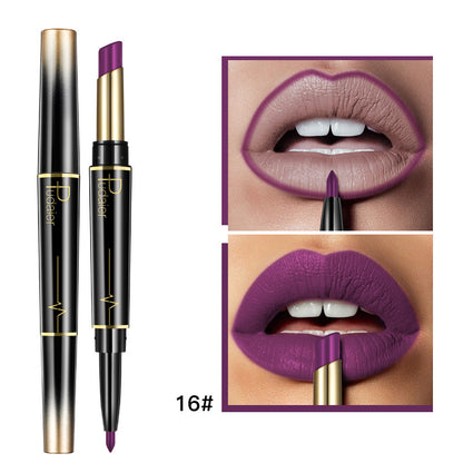 Matte Double-headed Lipstick and Lip Liner