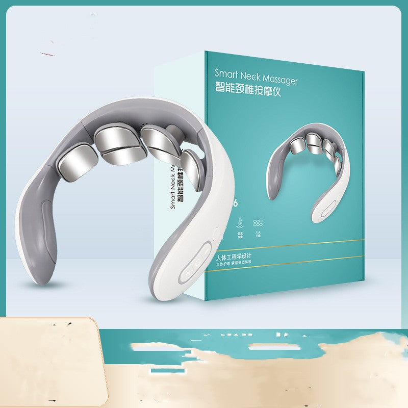 Vibrating Hot Compress Neck Massager