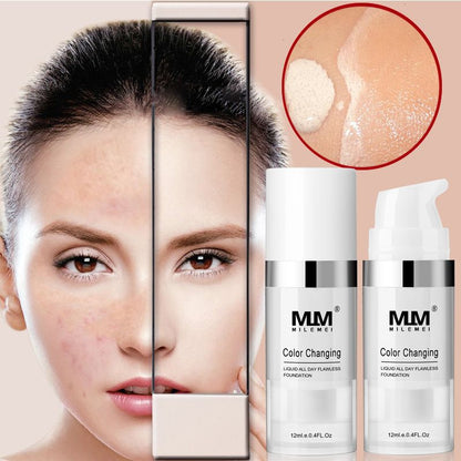 Colour Changing Foundation for Flawless Skin