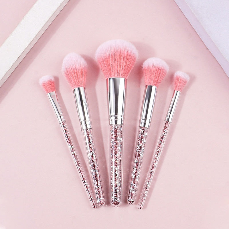 Diamond Handle Makeup Brush Set