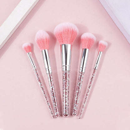 Diamond Handle Makeup Brush Set