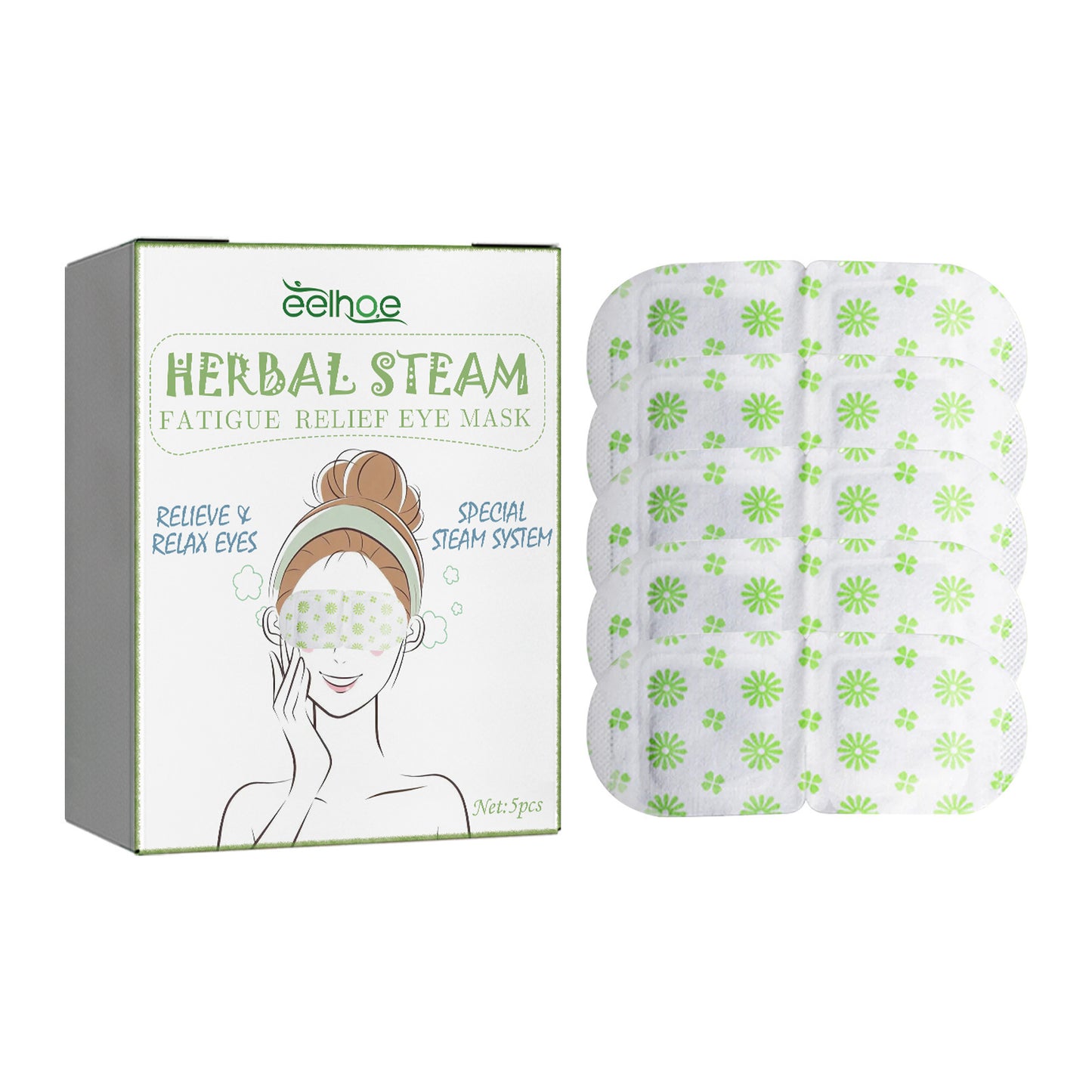 Herbal Hot Eye Compress For Fatigue Relief