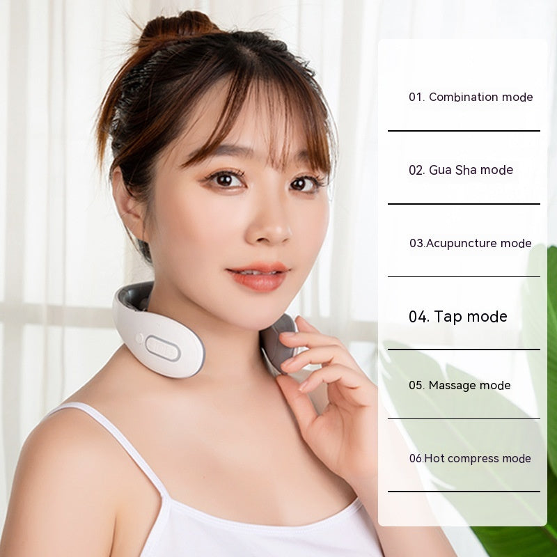 Vibrating Hot Compress Neck Massager