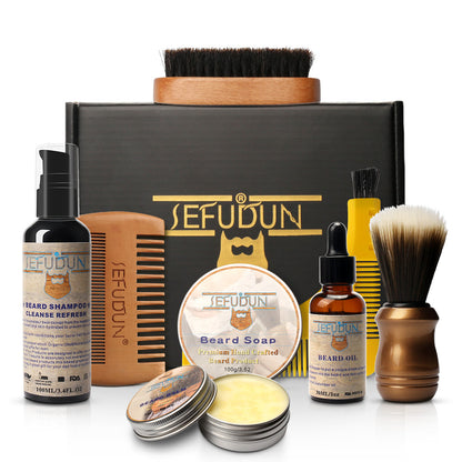 Men’s Complete Beard Care Kit With Tools