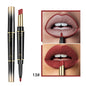 Matte Double-headed Lipstick and Lip Liner