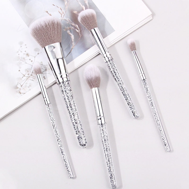 Diamond Handle Makeup Brush Set