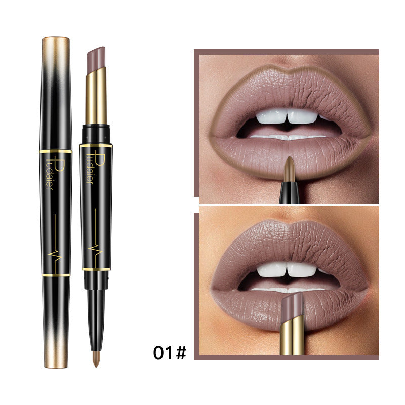 Matte Double-headed Lipstick and Lip Liner