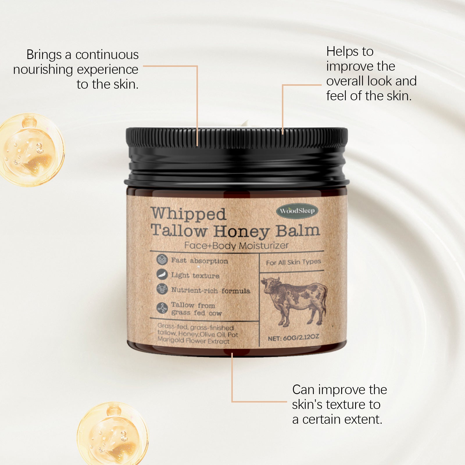 Hydrating Body Cream for Dry Skin
