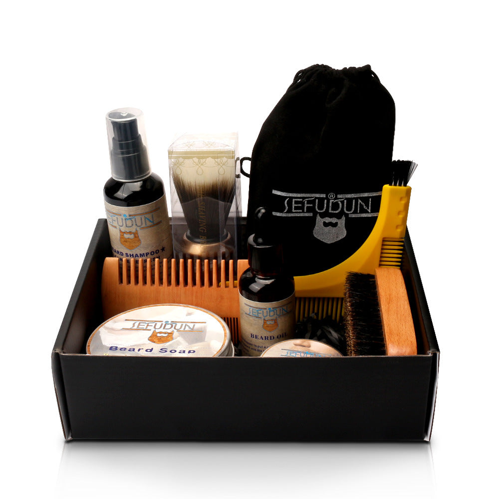 Men’s Complete Beard Care Kit With Tools