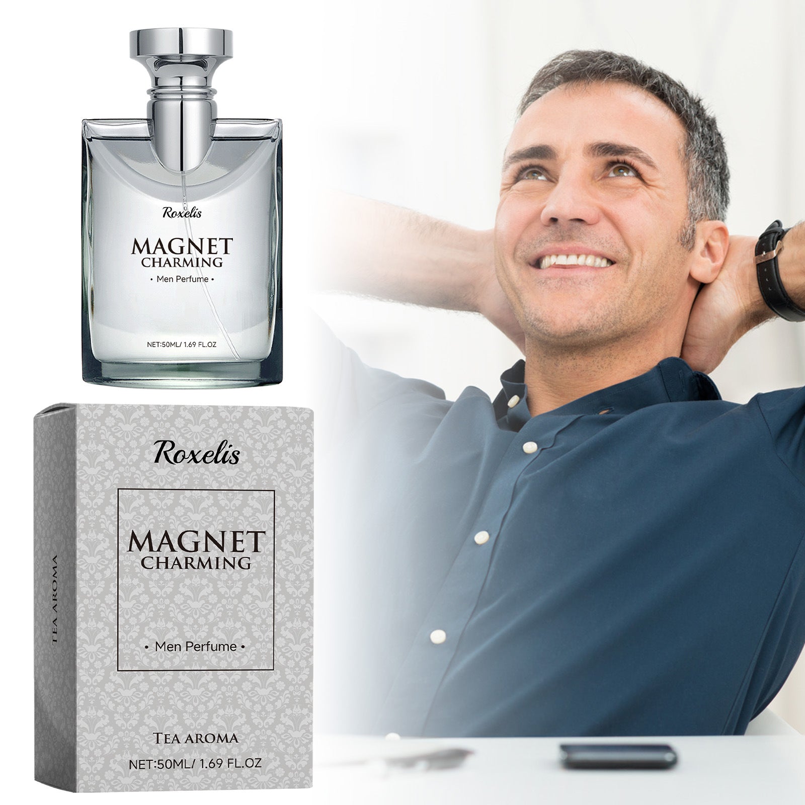 Natural Tea Magnet Charming Men's Perfume