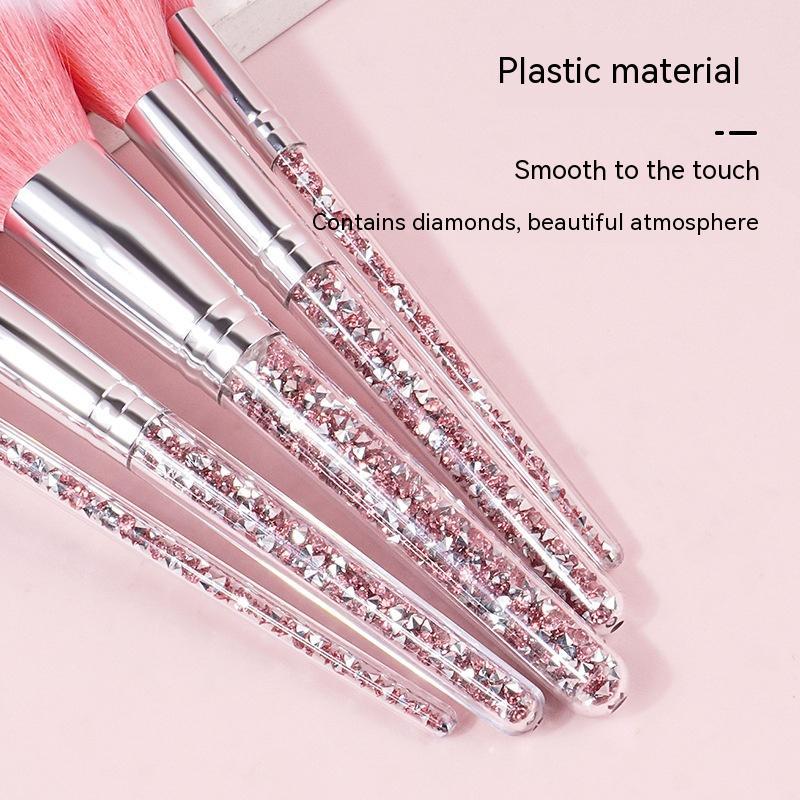 Diamond Handle Makeup Brush Set