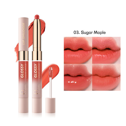 Double-Headed Lip gloss and Lipstick