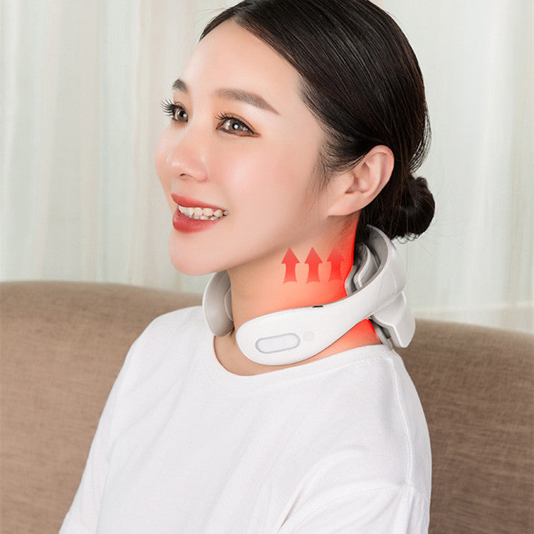 Vibrating Hot Compress Neck Massager