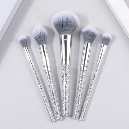 Diamond Handle Makeup Brush Set