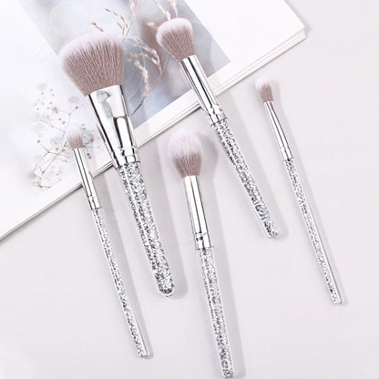 Diamond Handle Makeup Brush Set