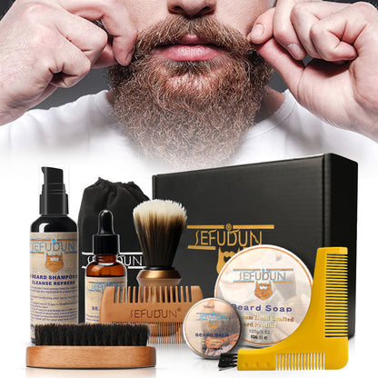 Men’s Complete Beard Care Kit With Tools