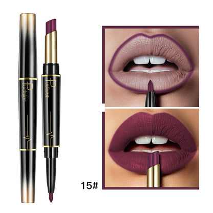 Matte Double-headed Lipstick and Lip Liner