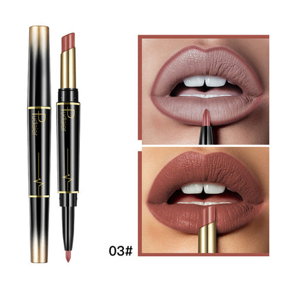 Matte Double-headed Lipstick and Lip Liner